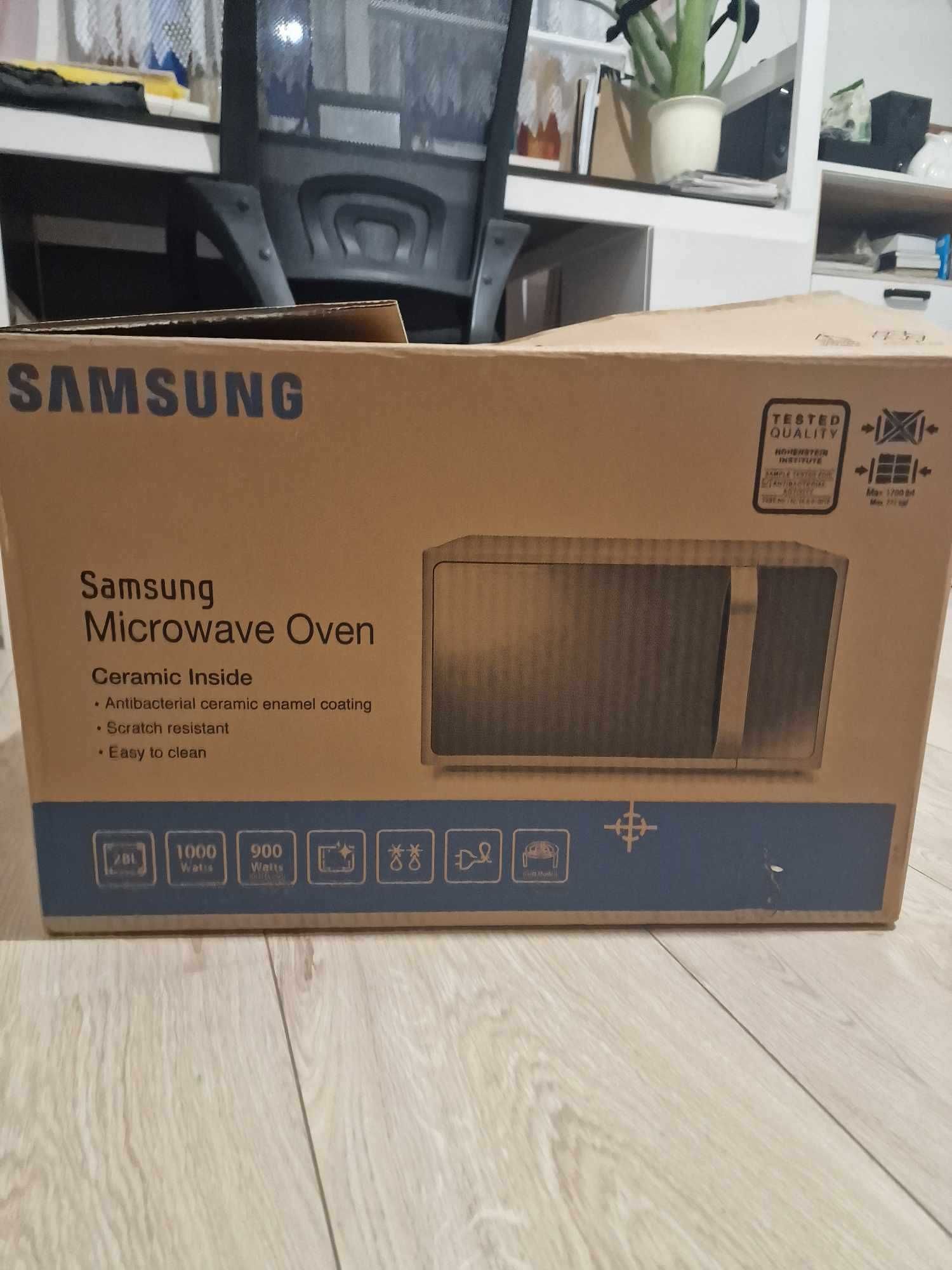 kuchenka mikrofalowa, samsung mg28f303tfk grill, 1000W, gwarancja