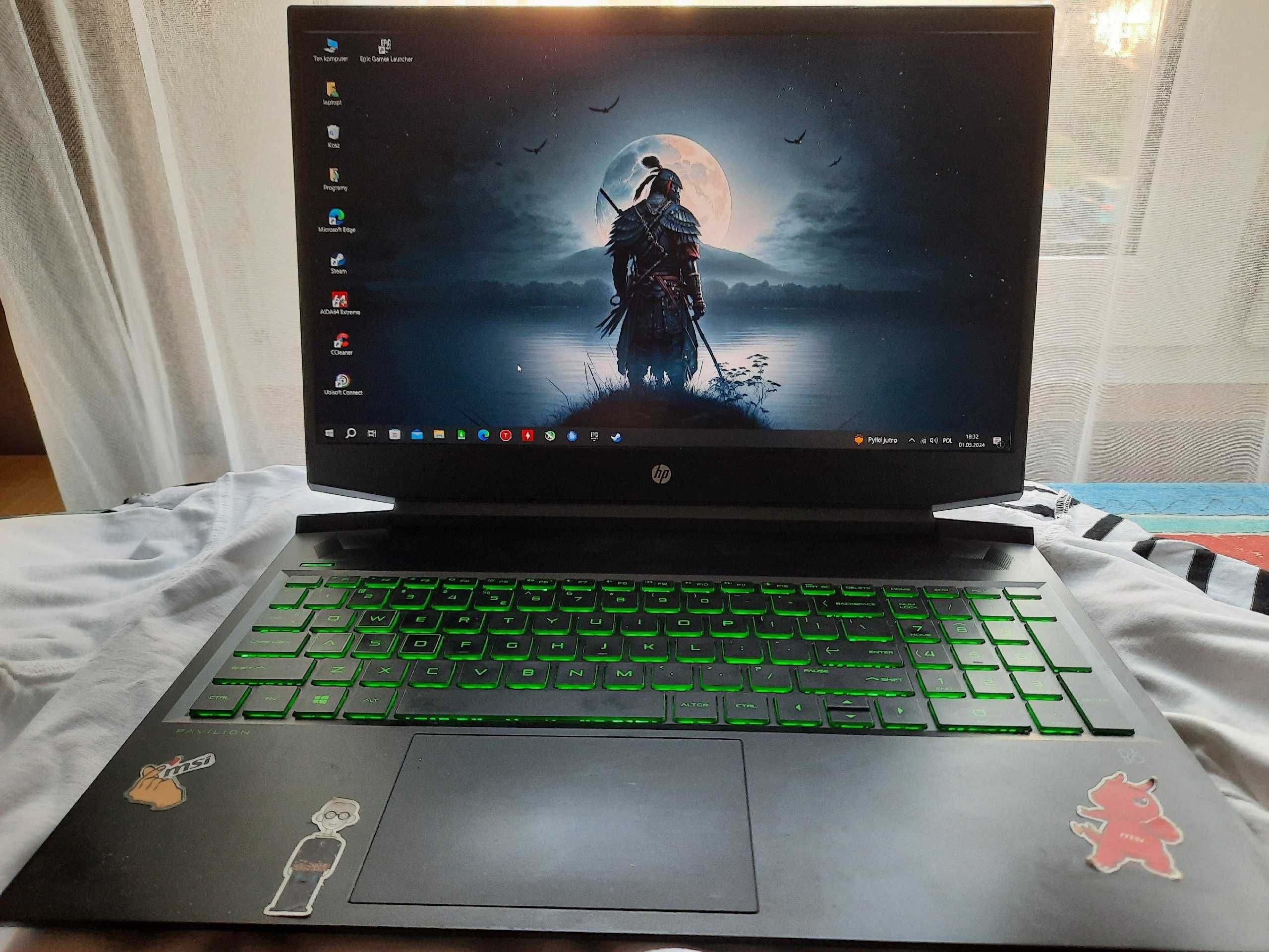hp Pavilion Gaming 16-a0037nw, i5-10300h, 1660ti