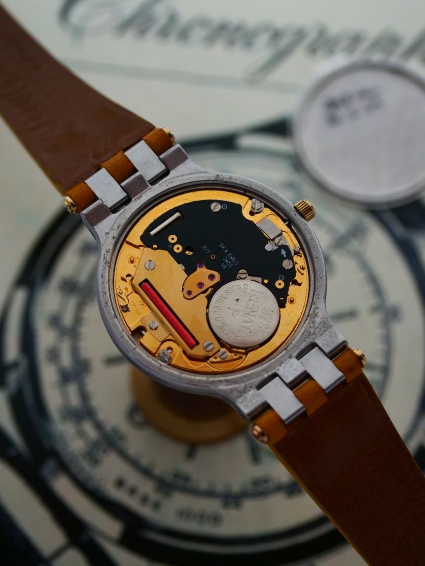 Bucherer zegarek szwajcarski swiss made kwarcowy stal zloto