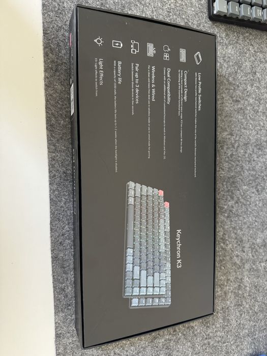Keychron K3 Brown Optical Switches White Backlight