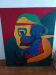 Quadro decorativo artista contemporâneo Rio de Janeiro