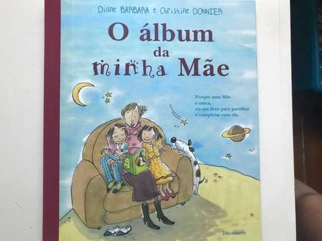 Livro O Album da Minha mãe - NOVO