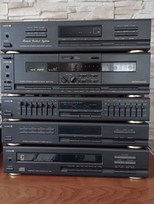 Kompletna wieża Diora seria 500 z pilotem i kolumnami