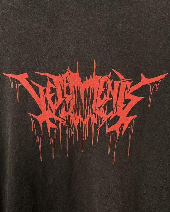 vetements худи metal tour срочно