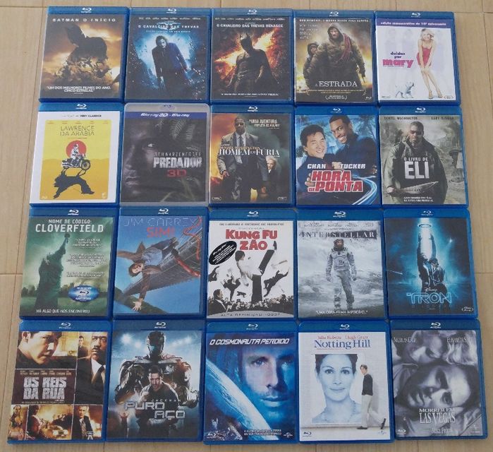 Conjunto de Blurays - Parte 1