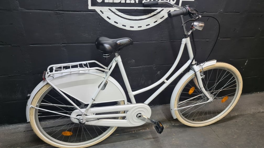 Rower miejski damka nowy Mifa biały 55cm holender URBAN BIKES