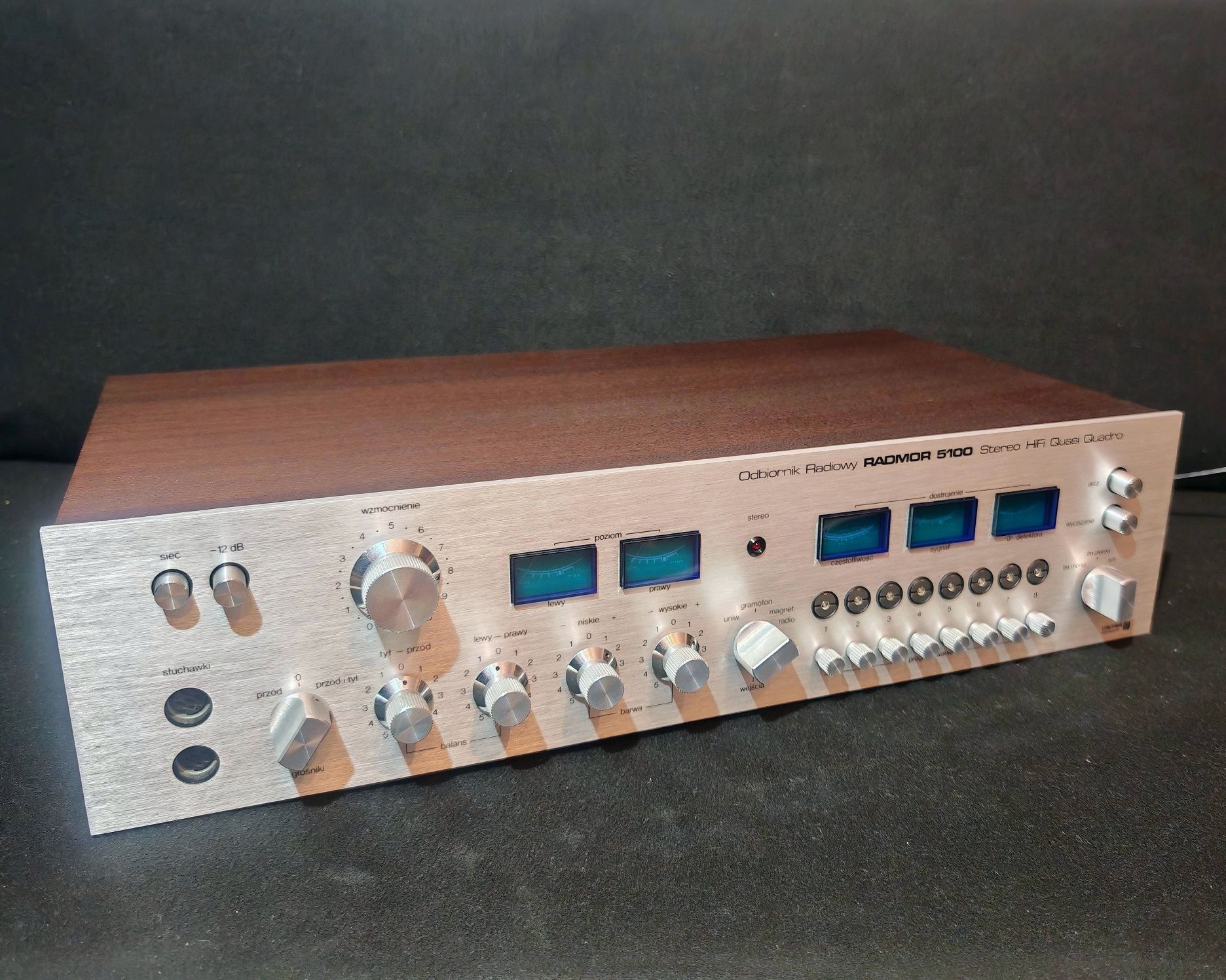 Unitra Radmor 5100 Quasi Quadro z 1979 roku Piękny Stan