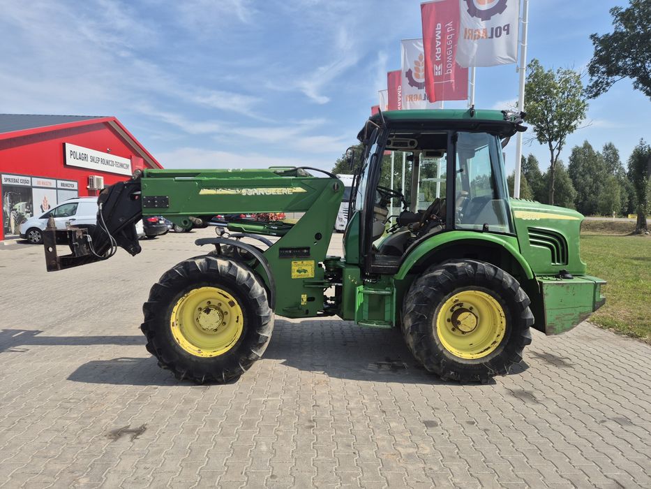 Ładowarka teleskopowa John Deere 3800, przegubowa, 2003, jcb, manitou