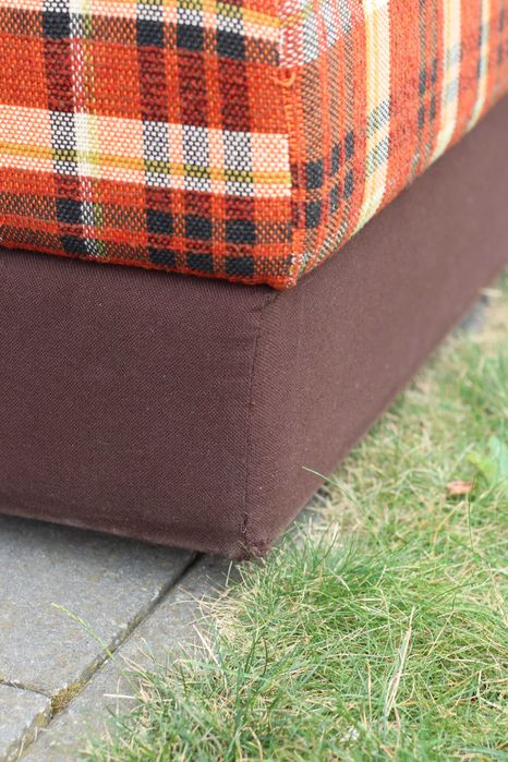 Fotel modułowy rozkładany Niemcy lata 70 vintage