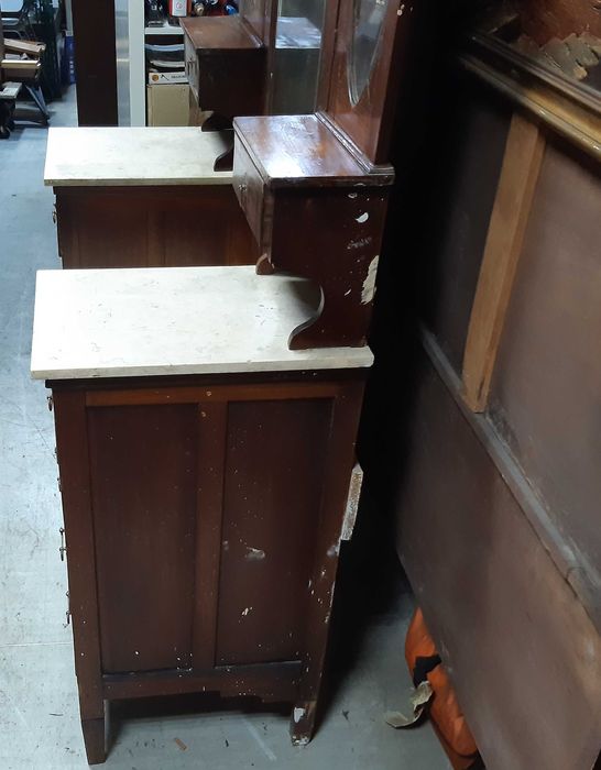 Retro Vintage Antigo Móvel Toucador Pechiché Penteadeira p/ Restauro