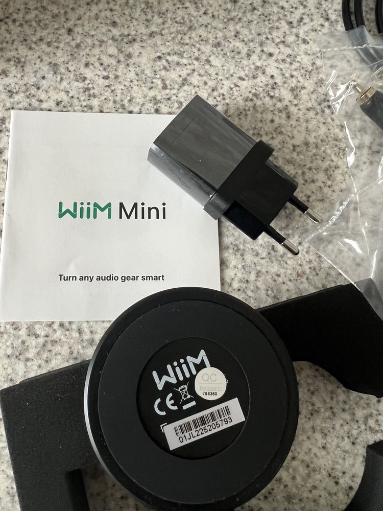 WiiM MINI стример 2.4G+5G TuneIn, Deezer, Tidal, Airplay2, Bluetooth