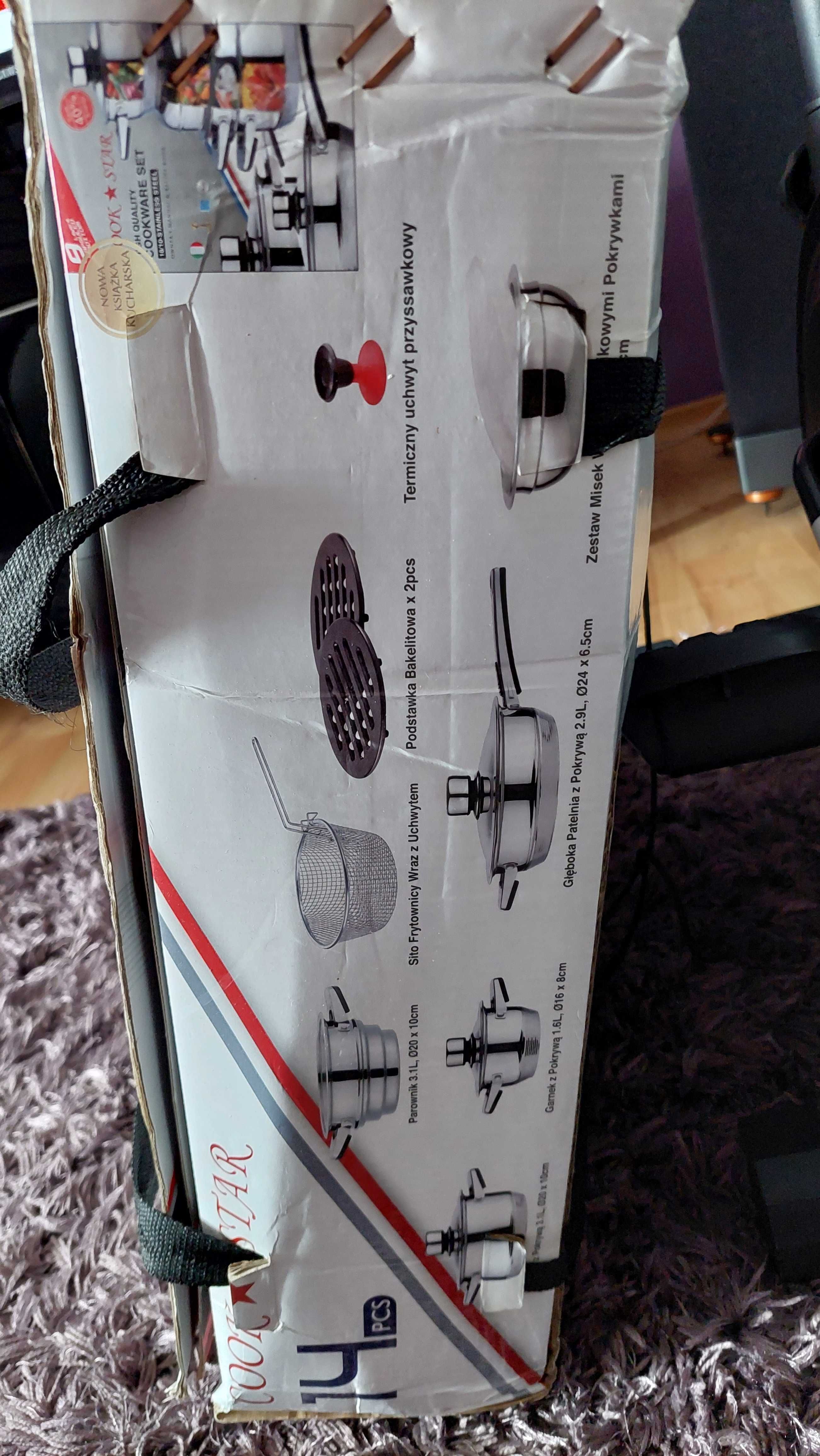 Zestaw garnków Cook Star CS-9001