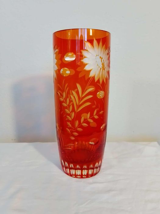 Stary wazon kryształowy