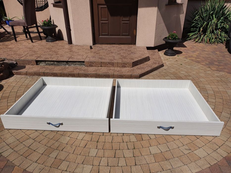 Szuflady pod łóżko 2szt na kółeczkach