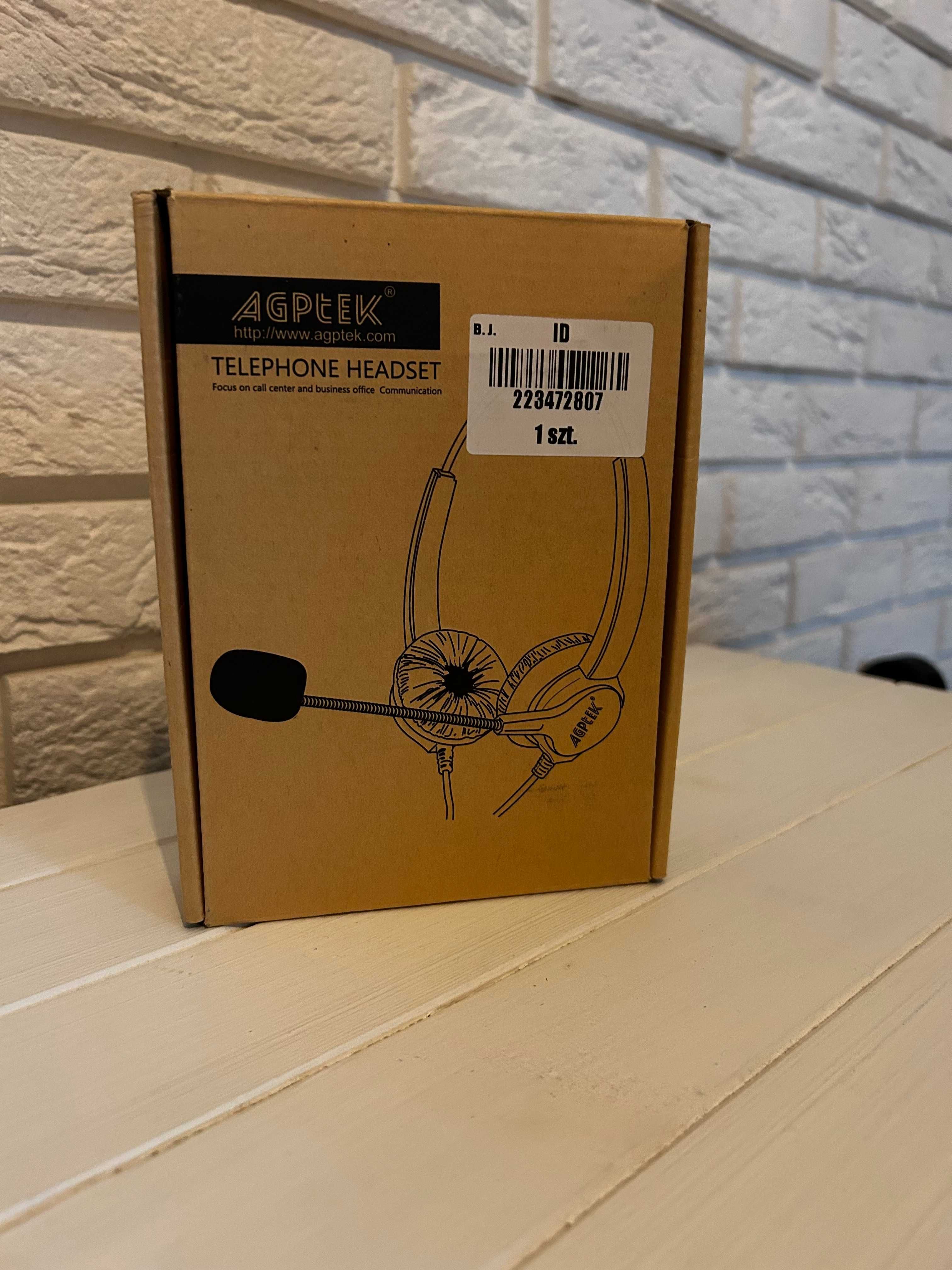 zestaw głośnomówiący call center agptek