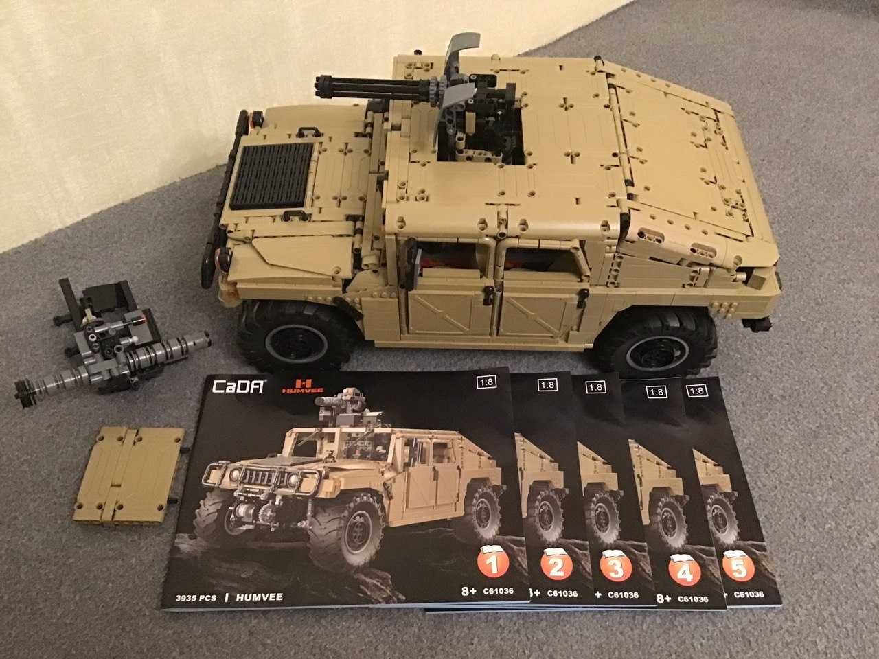 CADA HUMVEE C61036W (сумісний Lego Technic аналог), масштаб 1:8