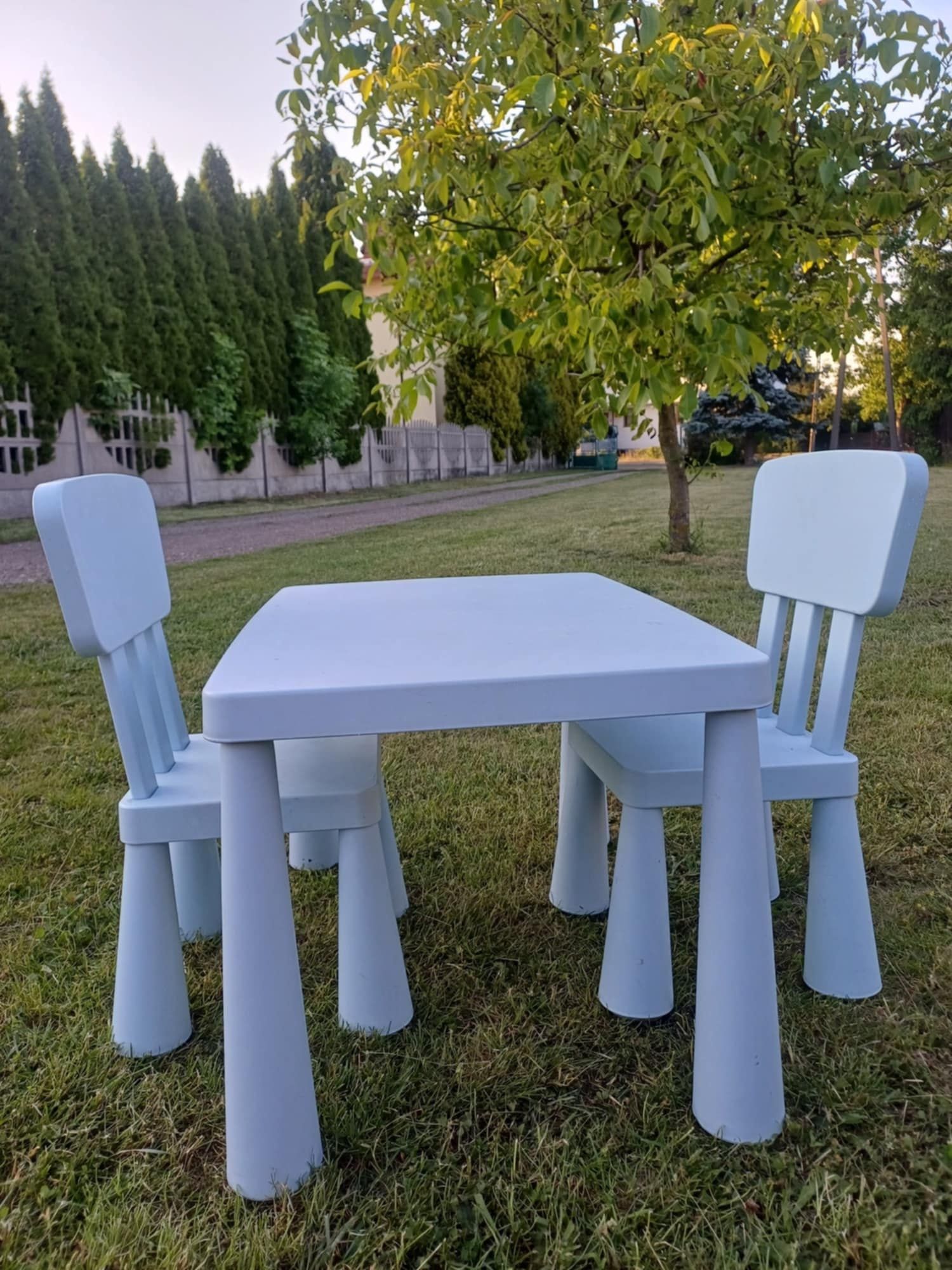 Stòł I 2 krzesła
