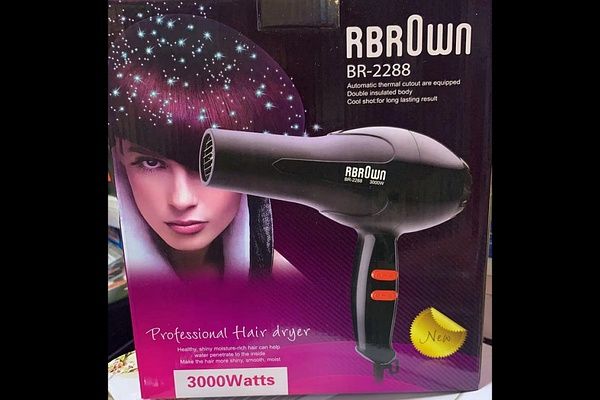 Фен с защитой от перегрева для волос Brown BR-2288 3000w