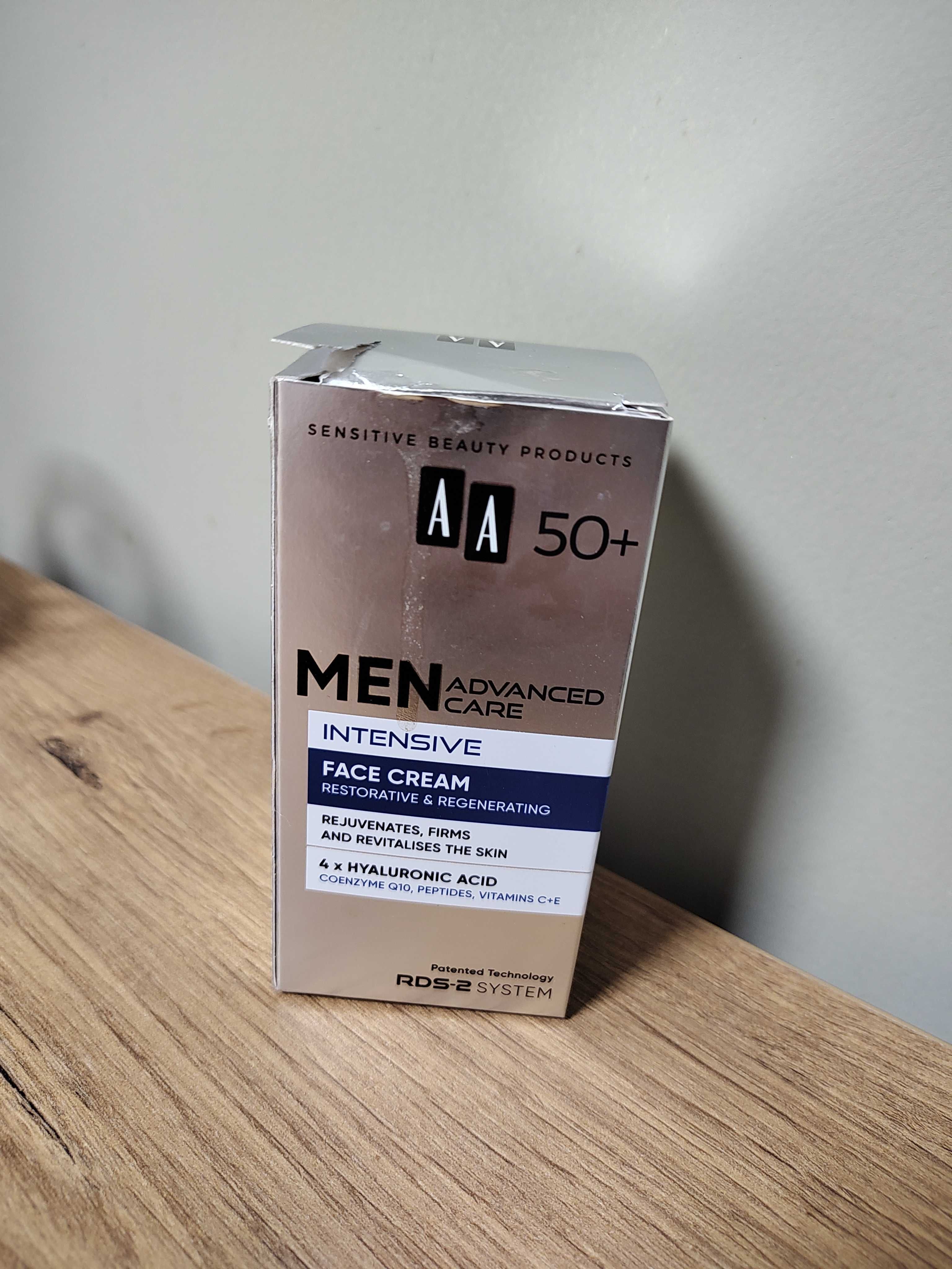 Krem do twarzy AA 50+ men advanced care intensive 50 ml