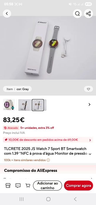 Smartwatch JS watch 7