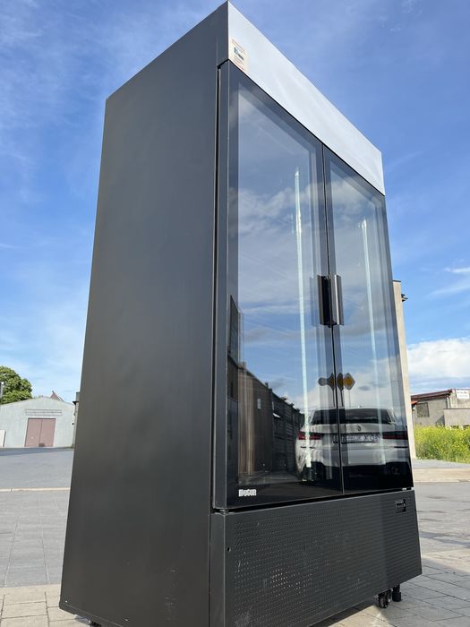 Witryna chłodnicza podwojna 120 cm napoje i nabiał | Transport GRATIS