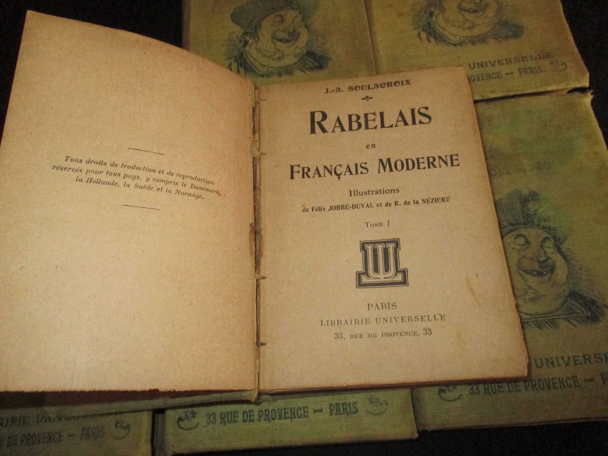 Livros Rabelais en Français Moderne Soulacroix