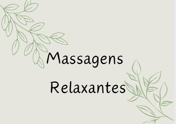 Massagem Relaxante e Terapêutica