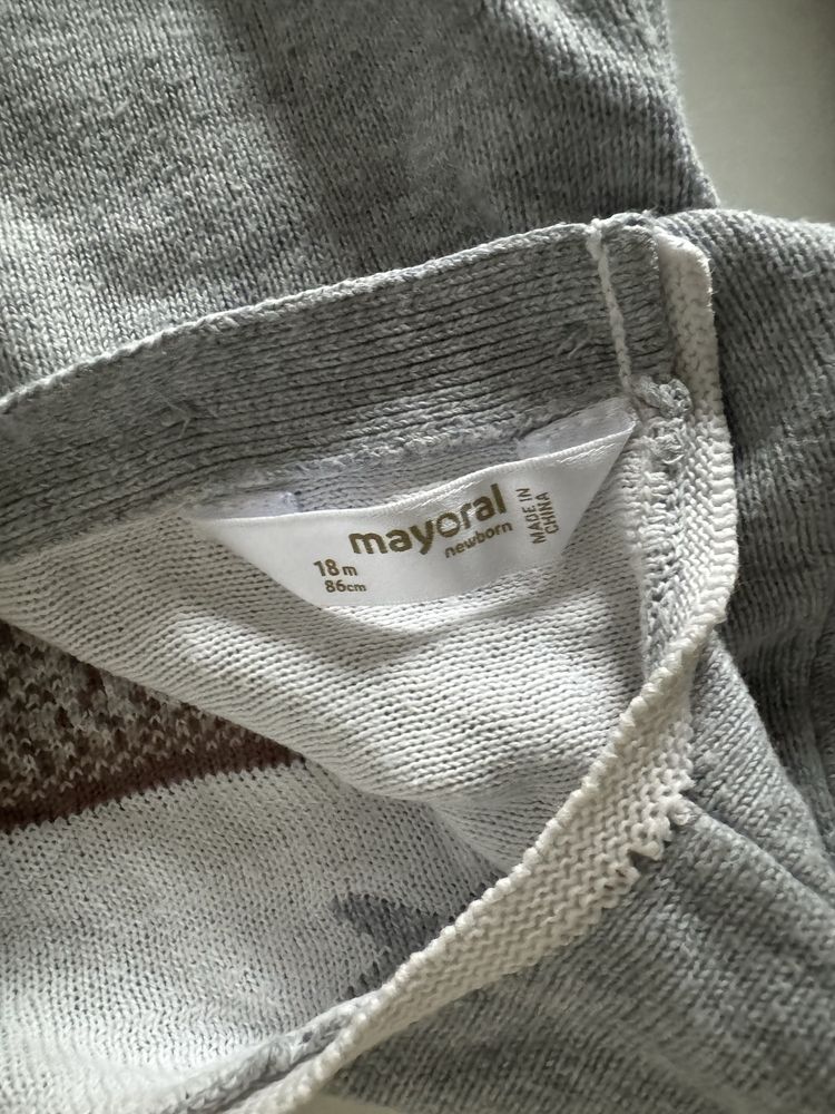 Sweterek dziewczęcy Mayoral rozmiar 86 100% bawełny
