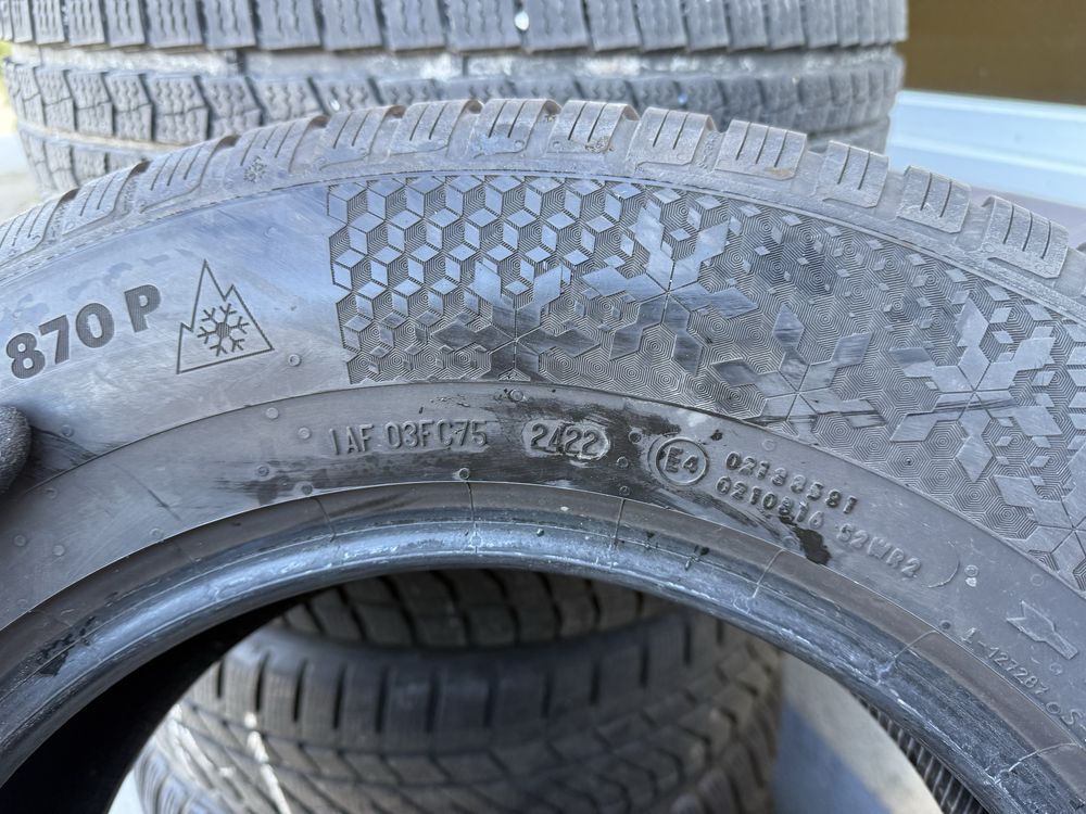 2xContinental 215 70r16., 2022 6mm
