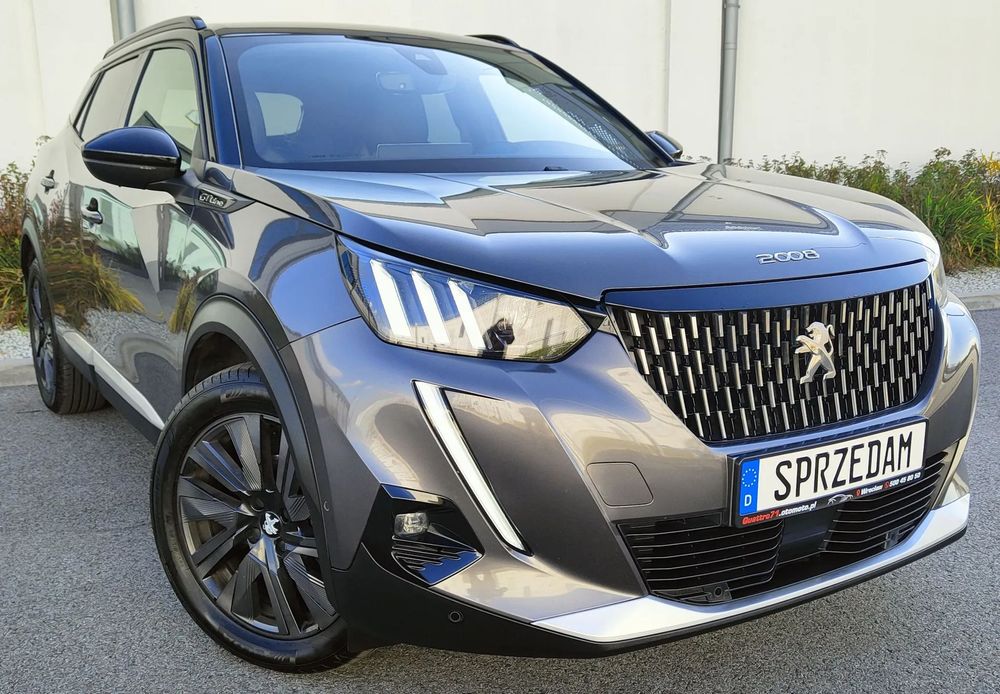 Peugeot 2008 GT_Line*FullLED*PółSkóry*CarPlay*Kamera*Ambiente*ACC*BLIS*Alu18*Kolor!