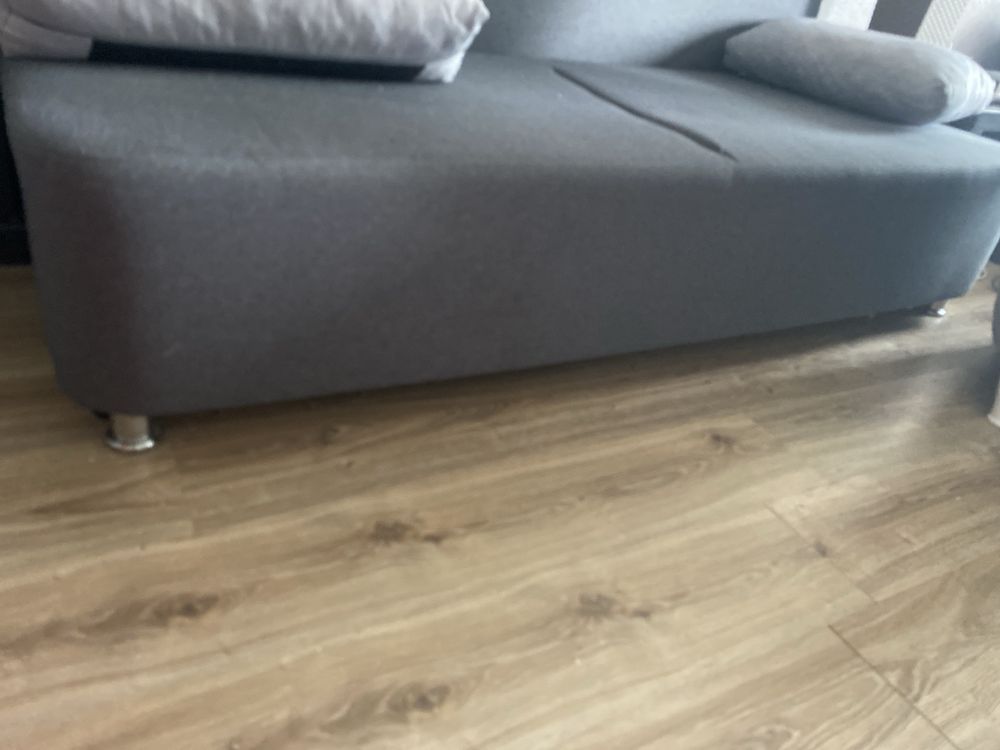 sofa rozkładana z skrzynią na pościel