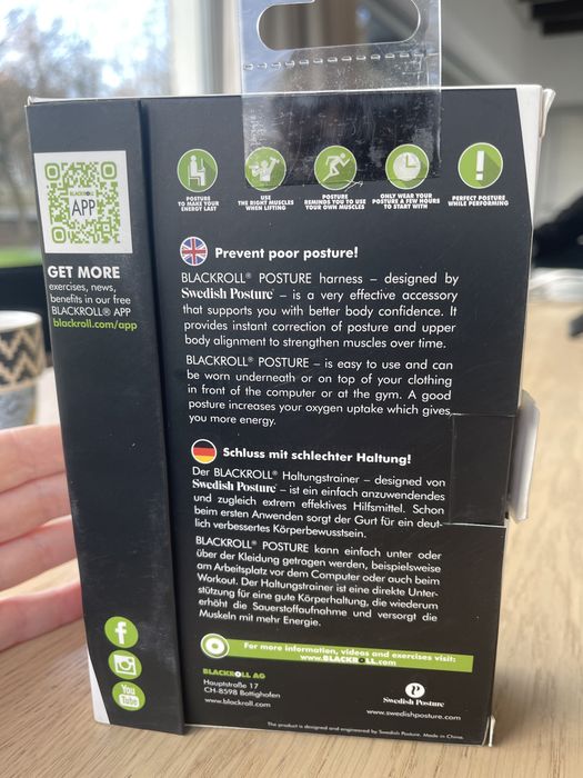 Dyskretny trener - KOREKTOR POSTAWY - NOWY!