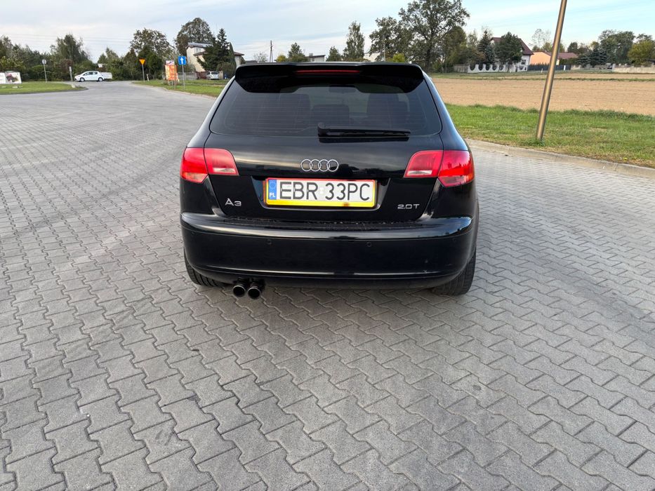 Audi A3 2.0TFSI DSG, 2006r. S-line + gaz, dach panorama