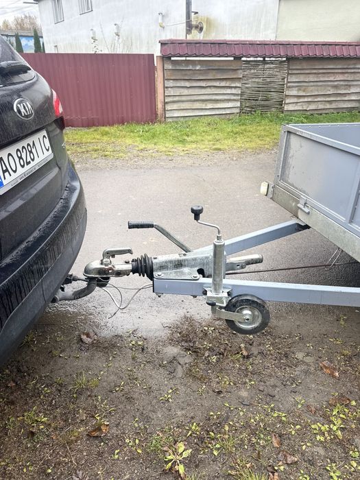 Прицеп 2 осний 2 осі з гальмами з тормозом