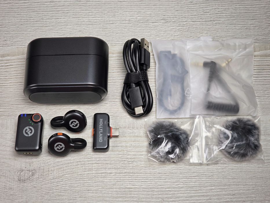 Мікрофони для смартфону чи камери Hollyland Lark M2S Combo • OpenBox!