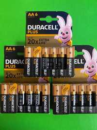 Батарейки Duracell Plus LR06 AA (R6, 316) 6 шт