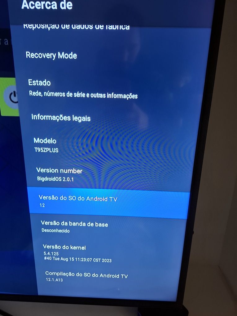 Box android T95Z plus com RGB