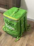 Сумка Uber Eats (термосумка для доставки, велика, зелена)