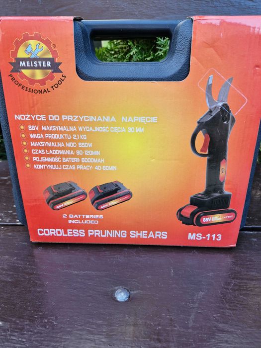 Nożyce Akumulatorowe