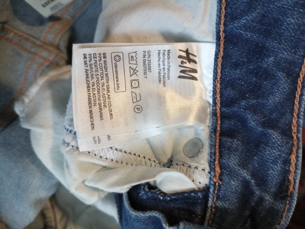 Джинси бойфренди H&M