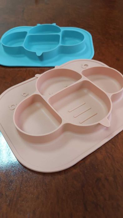 Силіконова тарілочка для малюків