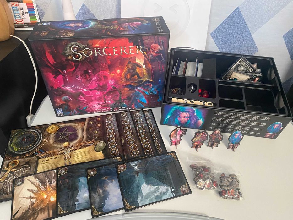 Настольная игра стратегия Колдун с дополнениями