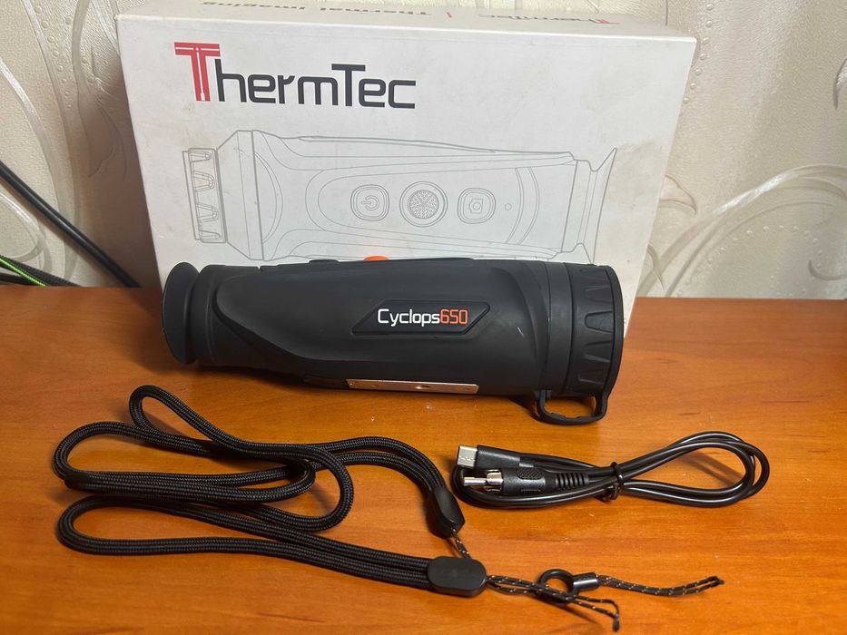 Тепловізор ThermEye Cyclops 650 VOx 640x512\12µm\≤30мК\50Гц\50мм\2600м