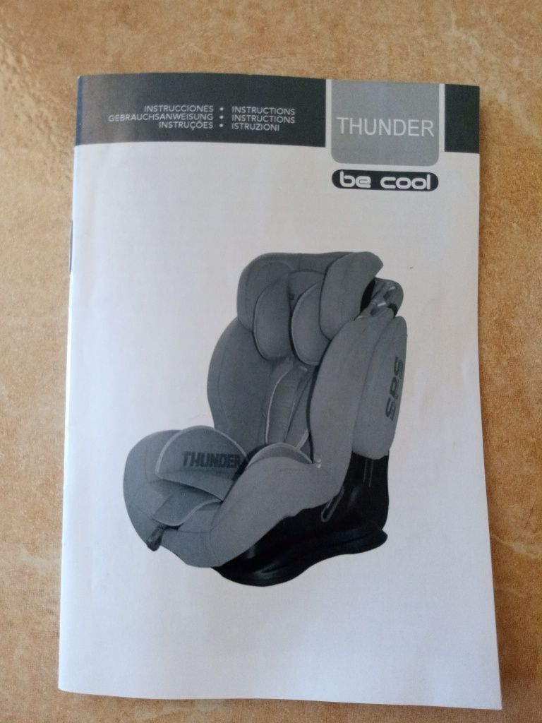 Cadeira Bebé 1/2/3 Be Cool Thunder