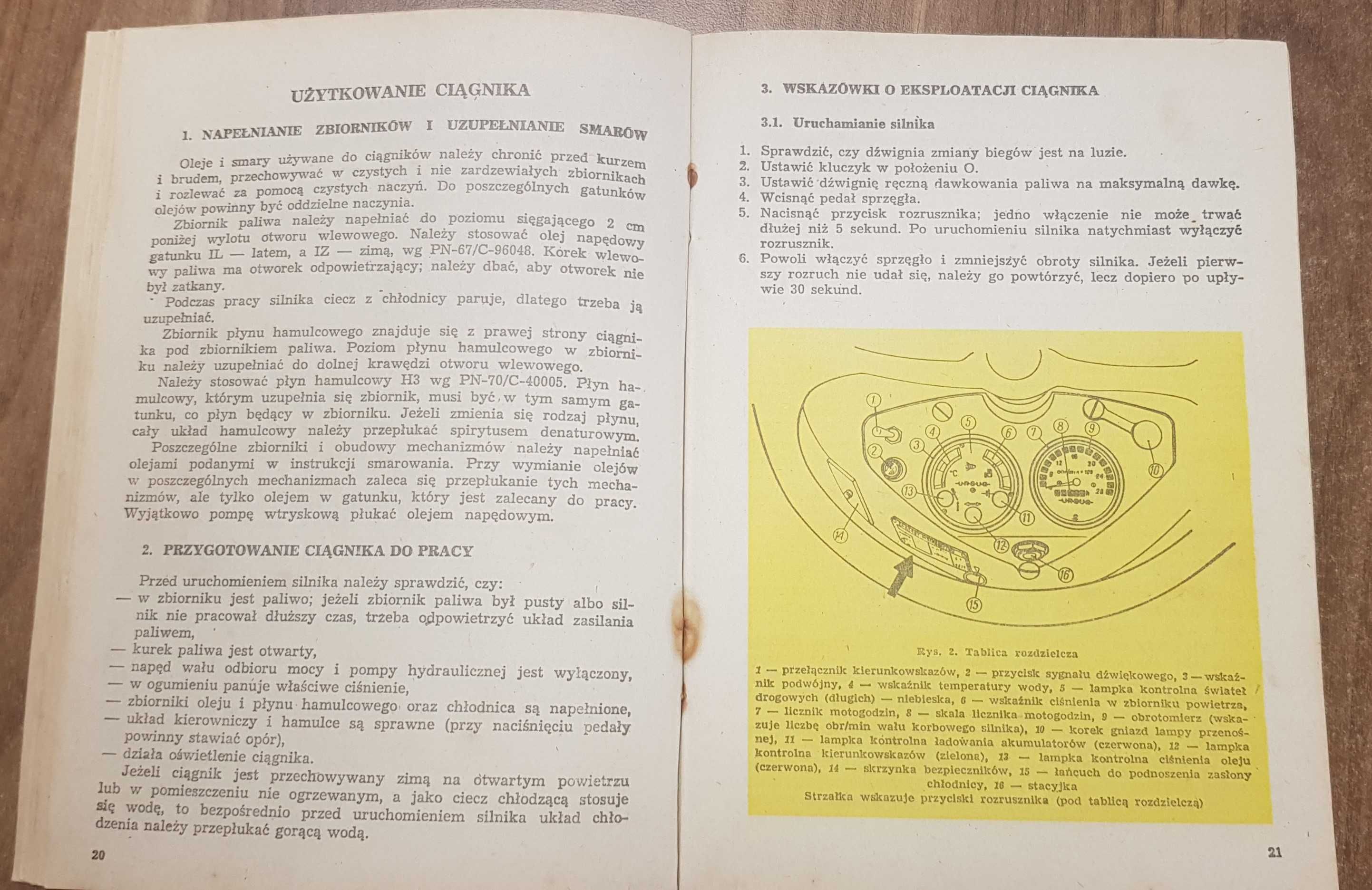 Ursus C-360 Instrukcja obsługi ciągnika rolniczego