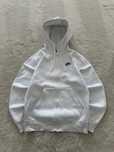 Зип худи nike swoosh біла baggy fit jordan tech fleece logo acg tn