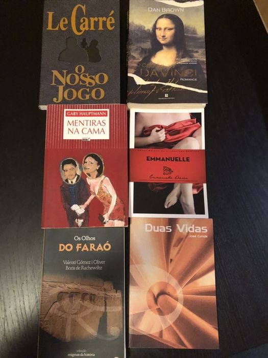 6 Livros de autores estrangeiros