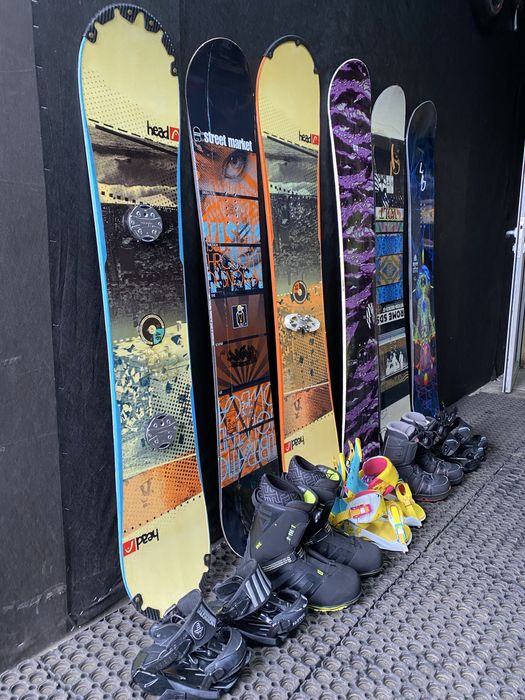 Сноуборди б/в обслужені