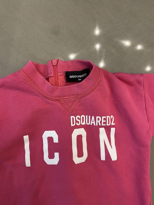 Sukienka różowa DSquared2 9M jak nowa