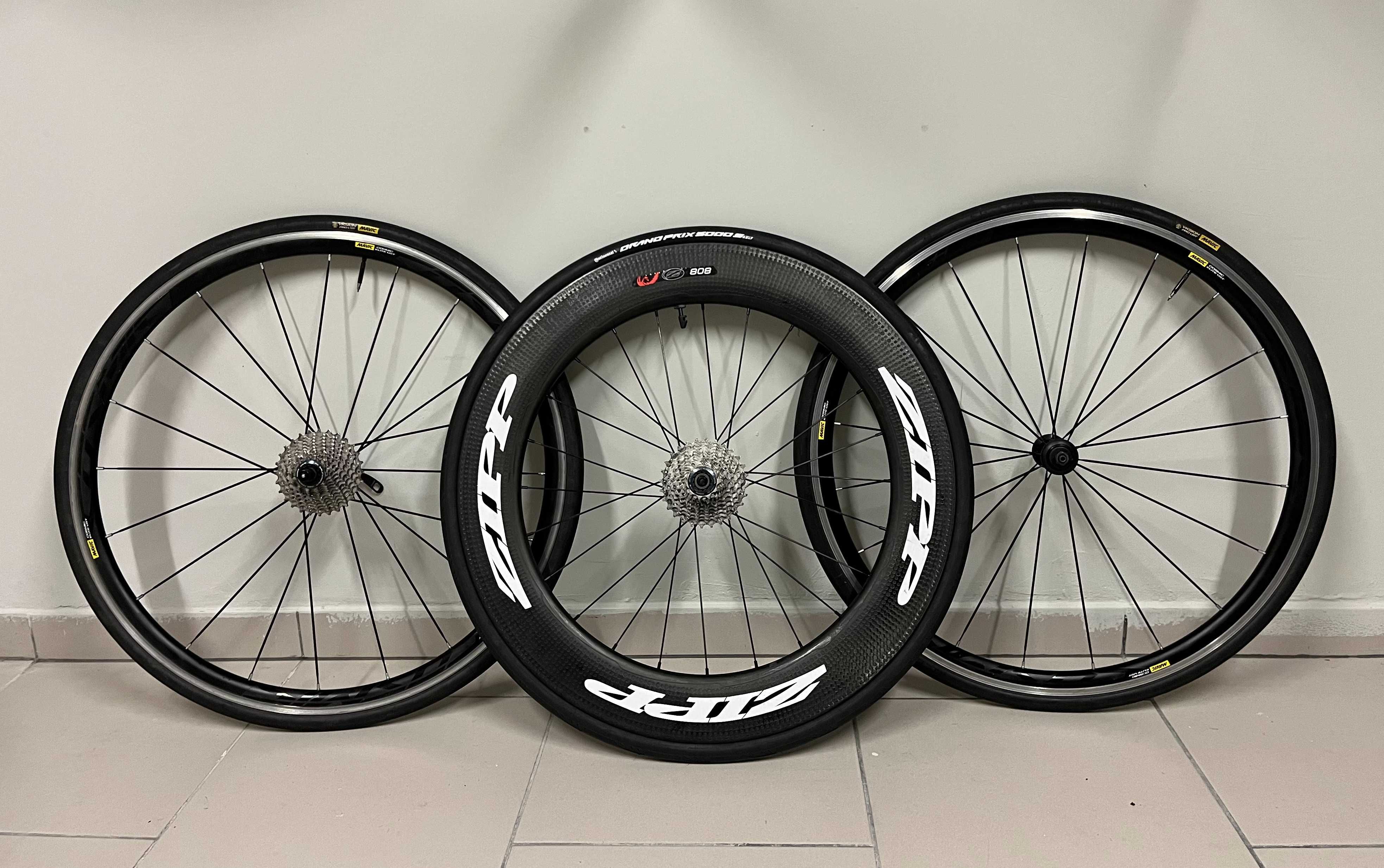 Dysk Zipp Super 9 Carbon  +Koła startowe ZIPP 808